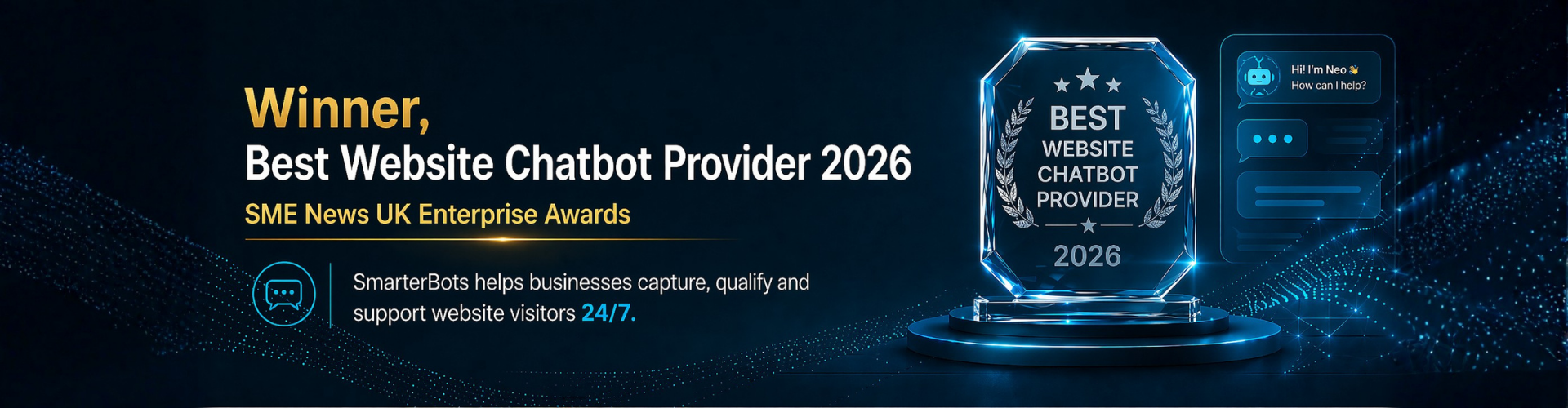 Award Winning Best Website Chatbot Provider 2026